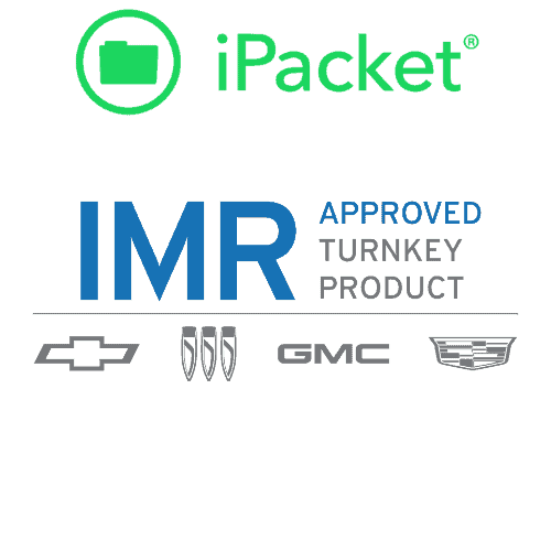iPacket for GM Dealers | iMR Approved Turnkey Product