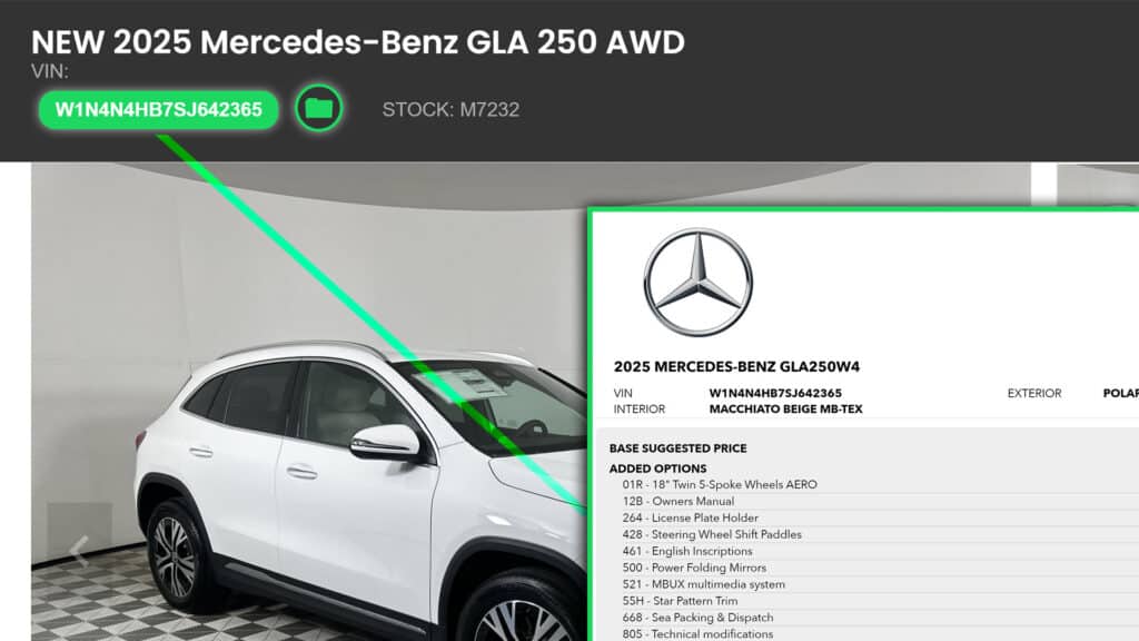 OEM Window Stickers | Accurate Vehicle Information with iPacket